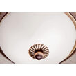 Plafoniera clasica patinata 2xE14/40W, Empire DL 7-085/2/26 PATINA/OPAL-MATT Orion